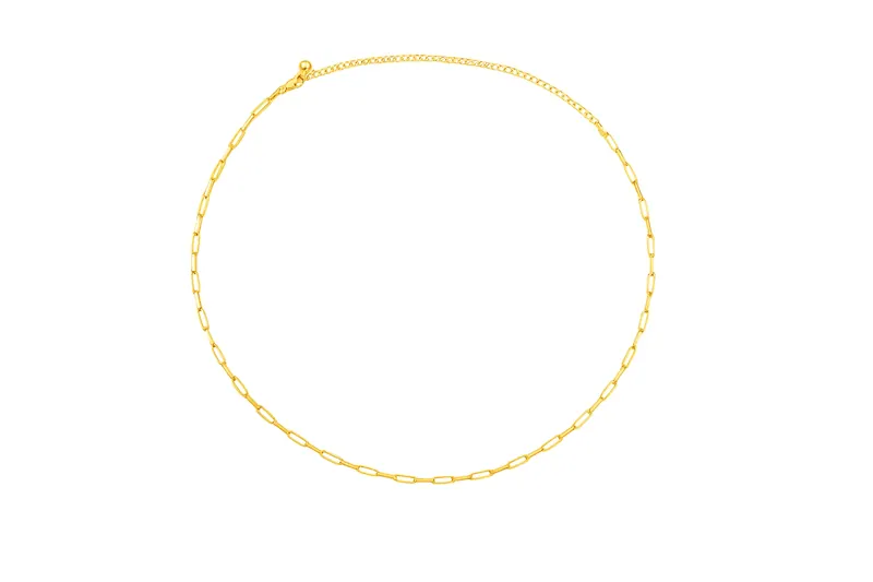 Choker de Elos, joia em ouro 18k