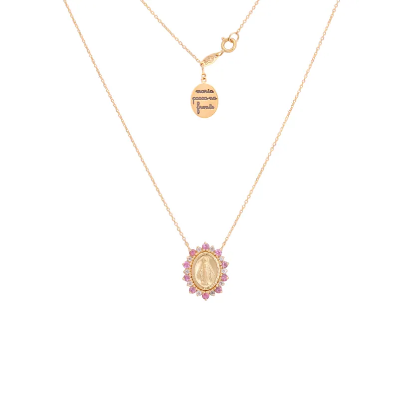 Colar Milagrosa, joia em ouro 18k