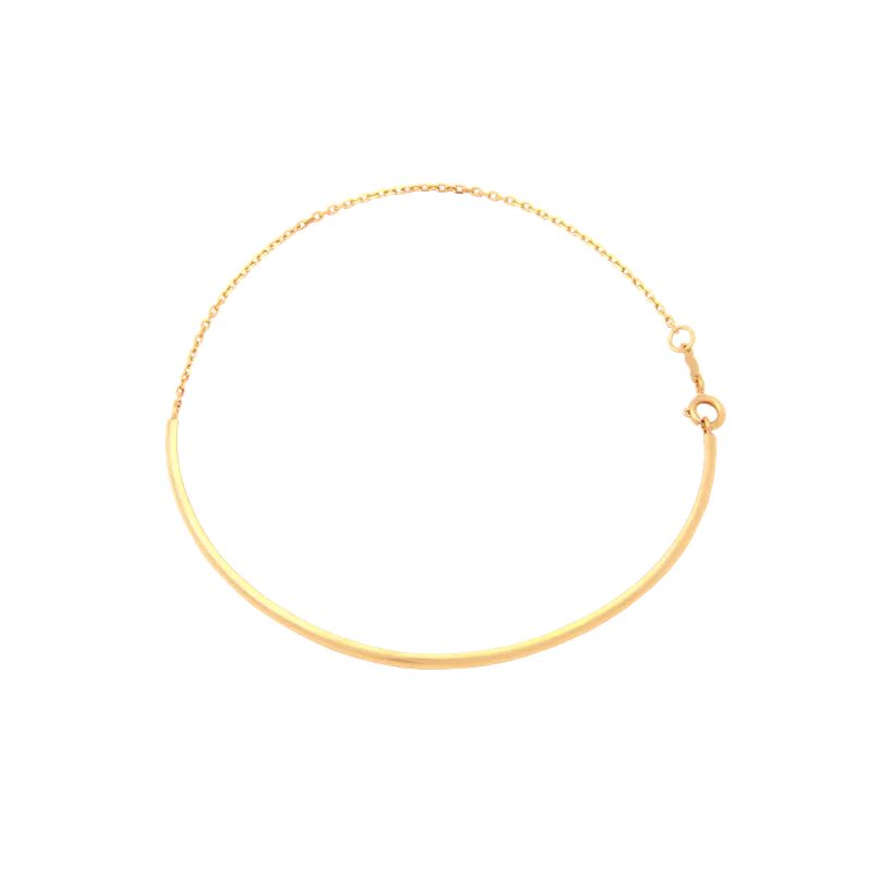 Meio Bracelete, joia em ouro 18k