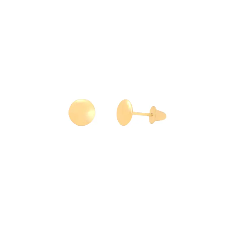 Brinco Lentilha P, joia em ouro 18k