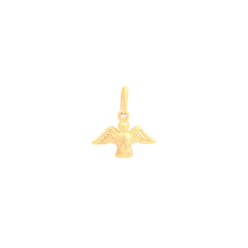 Pingente Divino Dupla Face, joia em ouro 18k