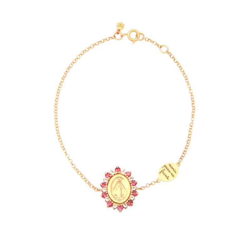 Pulseira Milagrosa, joia em ouro 18k